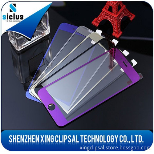 Manufacturer looking for distributor, used mobile phones protector, color tempered glass screen protector for iphone 6 6s